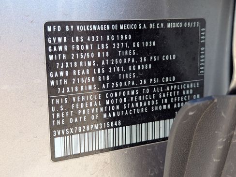 Used 2023 Volkswagen Taos SE w/ Black Wheel Package image 33