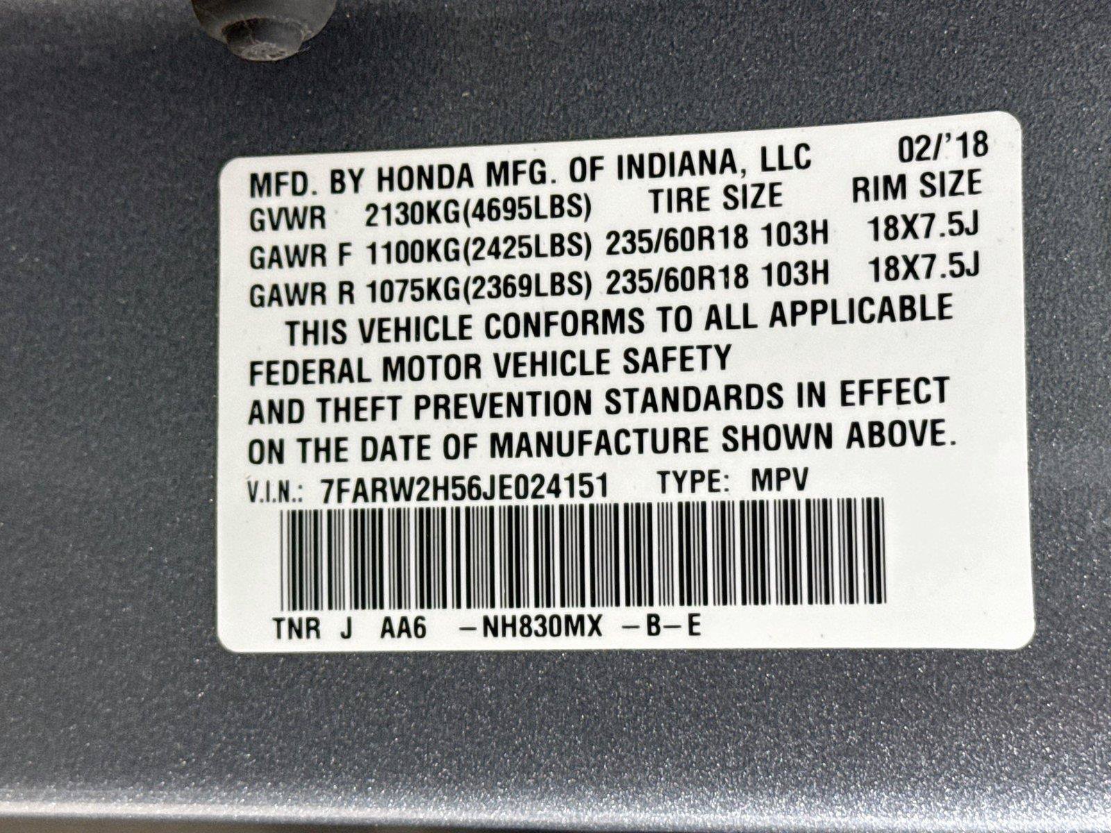 Used 2018 Honda CR-V EX image 23