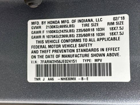 Used 2018 Honda CR-V EX image 23