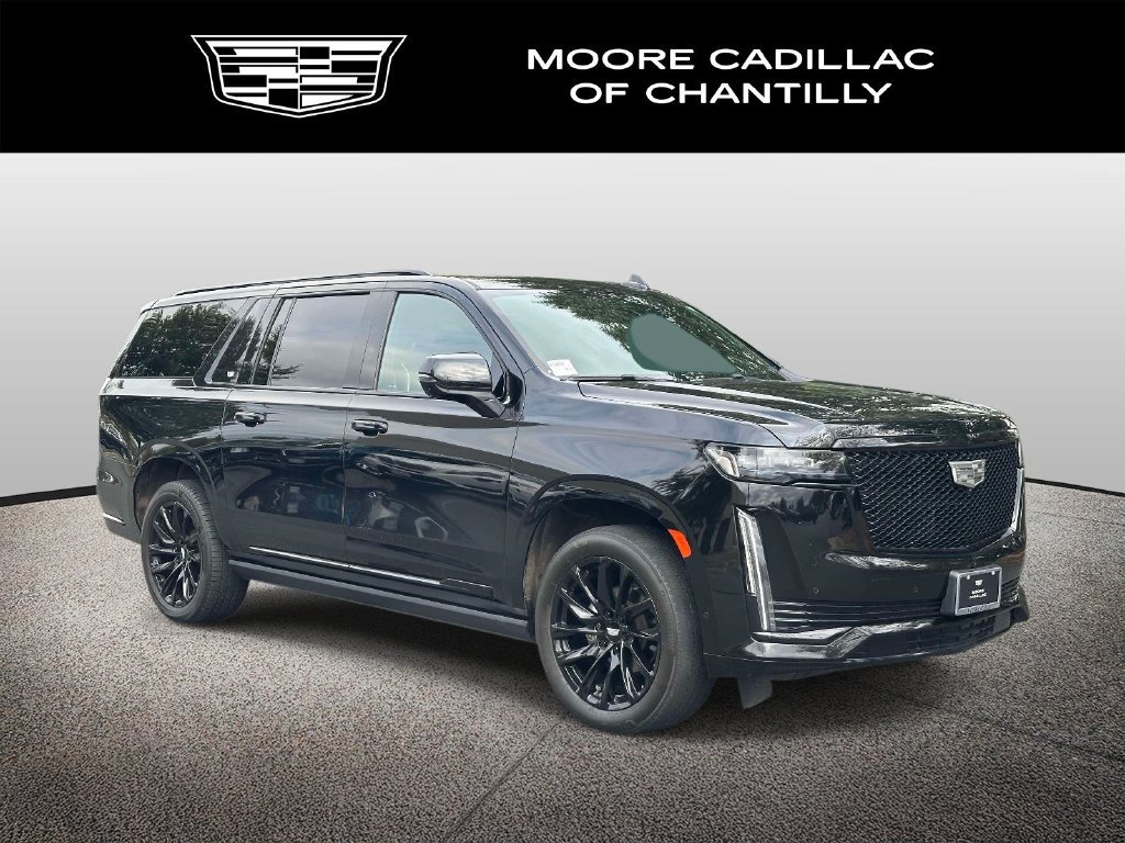 Used 2022 Cadillac Escalade ESV Sport w/ Touring Package AWD/4WD image 1