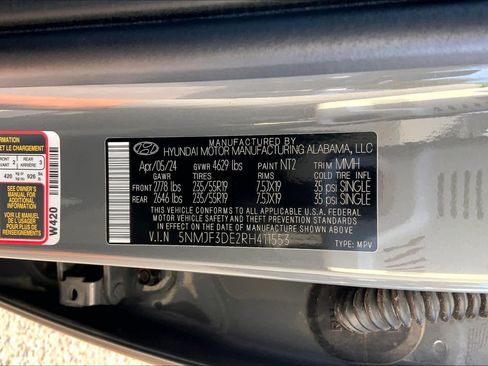 Used 2024 Hyundai Tucson SEL w/ Convenience Package FWD image 34