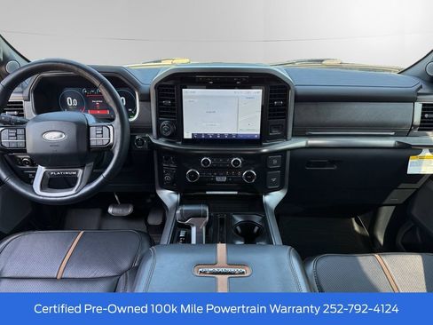 Certified 2023 Ford F150 Platinum w/ Equipment Group 701A High AWD/4WD image 10