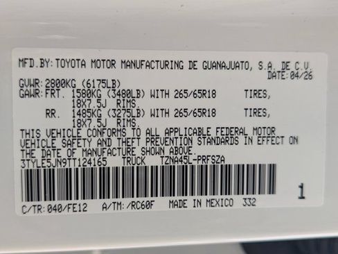 Used 2026 Toyota Tacoma TRD Sport AWD/4WD image 27