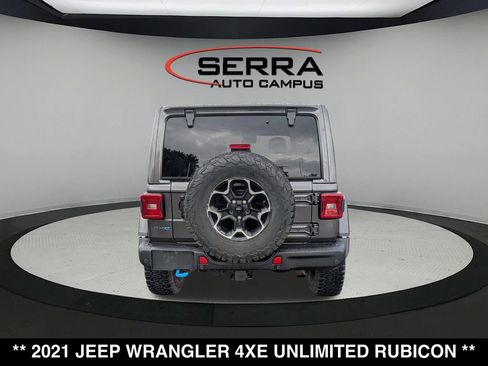 Used 2021 Jeep Wrangler Unlimited Rubicon 4xe w/ Steel Bumper Group AWD/4WD image 12