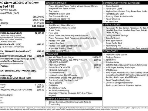 Used 2023 GMC Sierra 3500 AT4 w/ AT4 Preferred Package AWD/4WD image 8