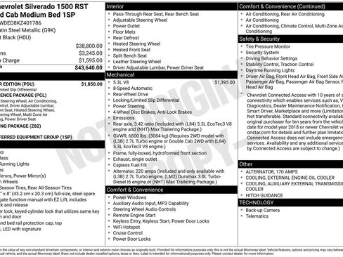 Used 2019 Chevrolet Silverado 1500 RST w/ All-Star Edition RWD image 25