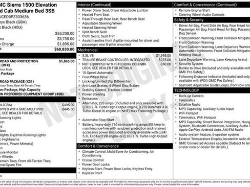 Used 2023 GMC Sierra 1500 Elevation AWD/4WD image 10