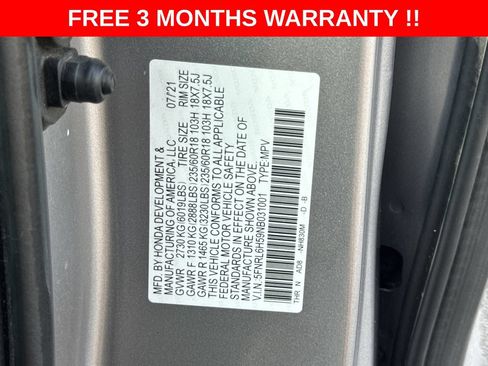 Used 2022 Honda Odyssey EX image 22
