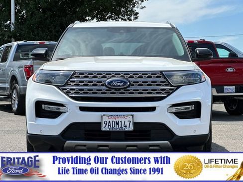 Certified 2022 Ford Explorer Limited w/ Equipment Group 301A image 9