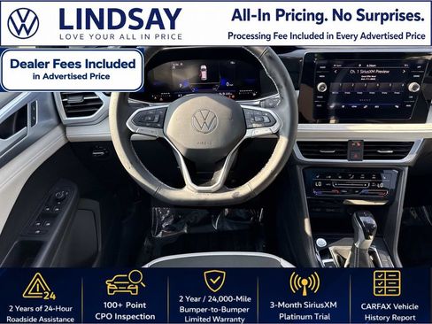 Certified 2025 Volkswagen Taos SE w/ Panoramic Sunroof Package AWD/4WD image 12