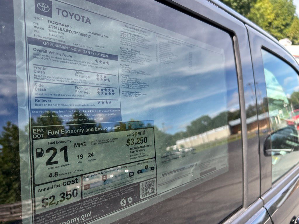 New 2026 Toyota Tacoma SR5 AWD/4WD image 30