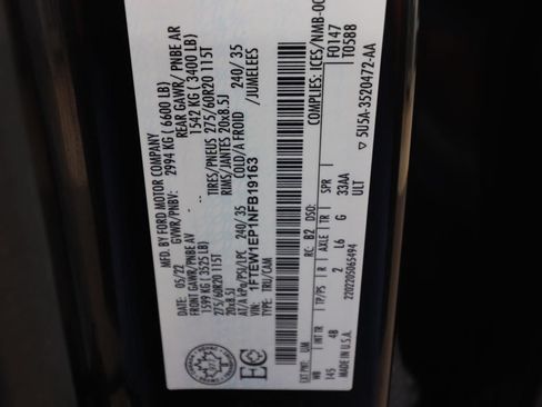 Used 2022 Ford F150 XLT w/ Equipment Group 302A High AWD/4WD image 26