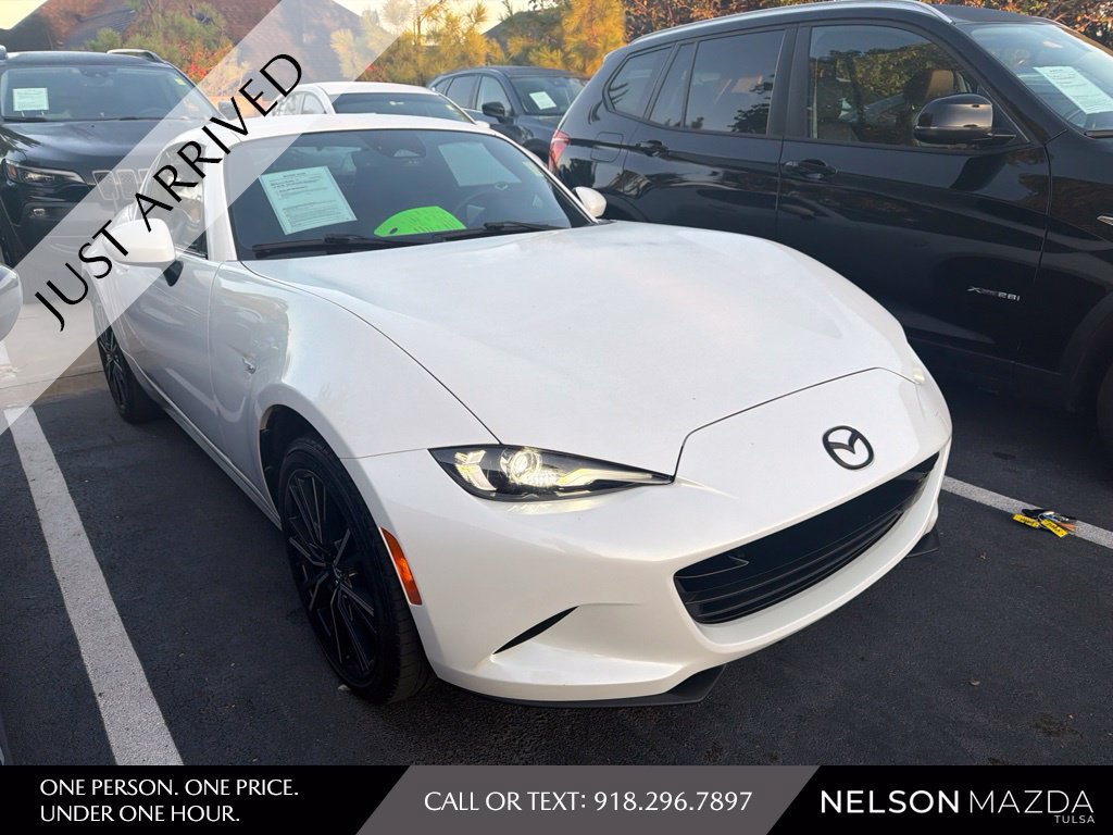 Used 2024 MAZDA MX-5 Miata RF Grand Touring w/ Weather Package RWD image 2