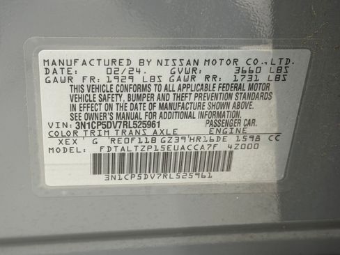 Used 2024 Nissan Kicks SR w/ SR Premium Package FWD image 18