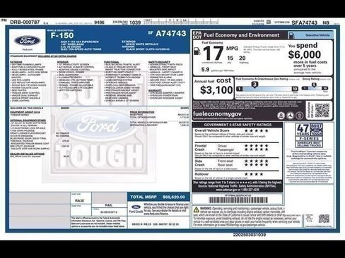 Used 2025 Ford F150 Tremor w/ Bed Utility Package AWD/4WD image 90