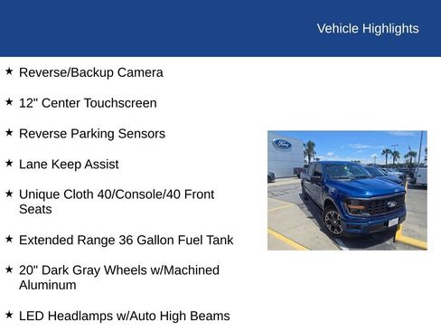 Used 2025 Ford F150 STX w/ Equipment Group 200A AWD/4WD image 10