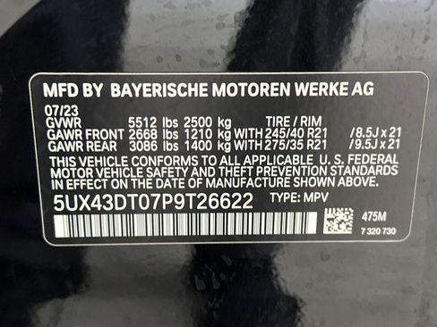 Used 2023 BMW X4 M40i w/ Premium Package AWD/4WD image 30