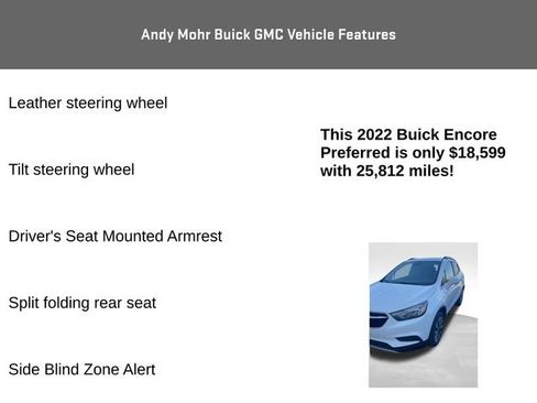 Used 2022 Buick Encore Preferred w/ Safety Package image 12