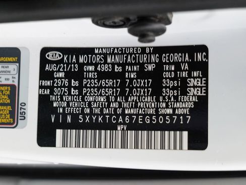 Used 2014 Kia Sorento LX image 48