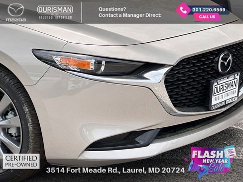 Certified 2025 MAZDA MAZDA3 s image 4