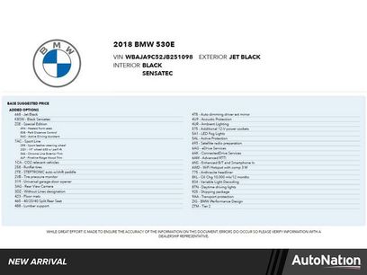 Used 2018 BMW 530e