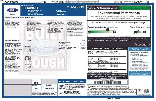 Certified 2025 Ford Transit 250 Low Roof w/ Exterior Upgrade Package RWD image 28