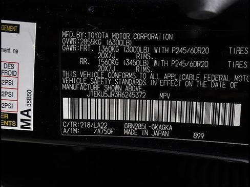 Used 2024 Toyota 4Runner Limited AWD/4WD image 12