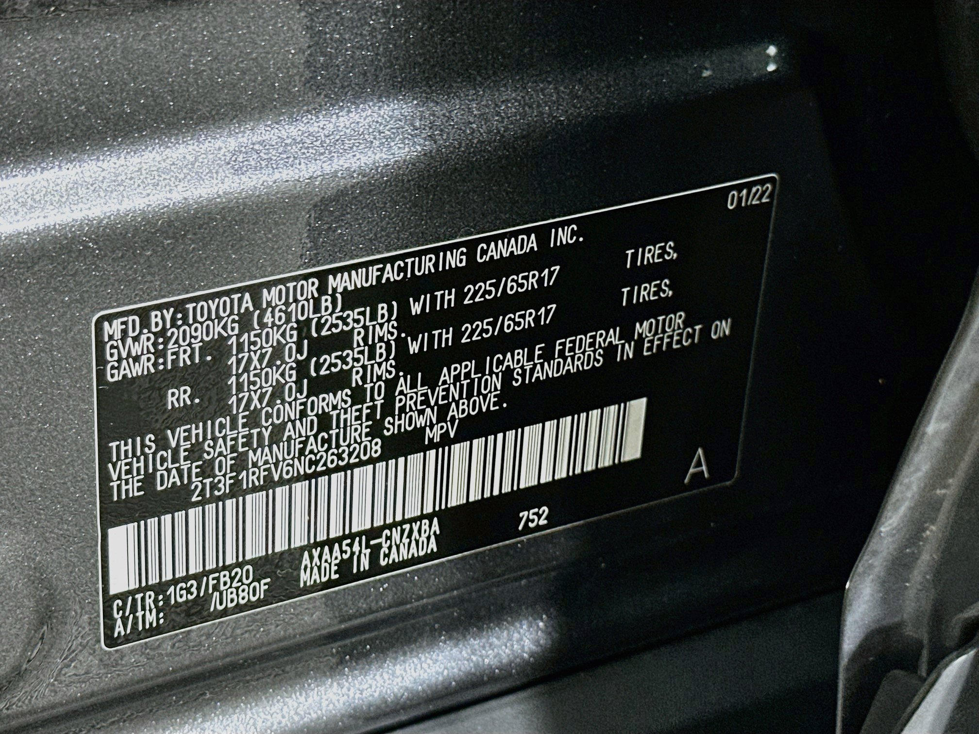 Used 2022 Toyota RAV4 LE AWD/4WD image 12