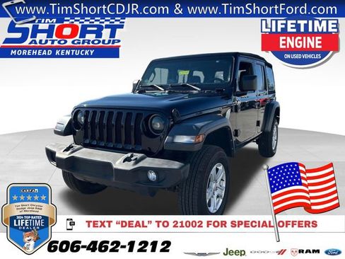 Used 2021 Jeep Wrangler Unlimited Sport image 1
