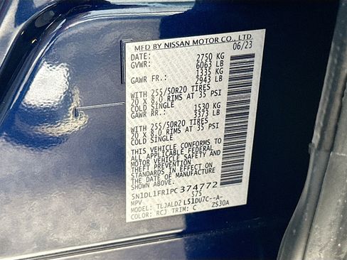 Used 2023 INFINITI QX60 Luxe w/ Cargo Package image 36