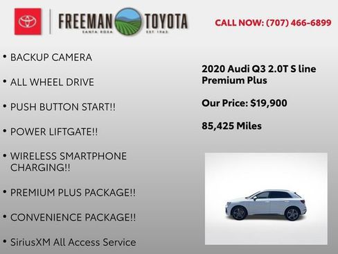 Used 2020 Audi Q3 2.0T Premium Plus w/ Premium Plus Package AWD/4WD image 11