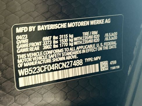 Certified 2024 BMW iX xDrive50 w/ Convenience Package AWD/4WD image 33