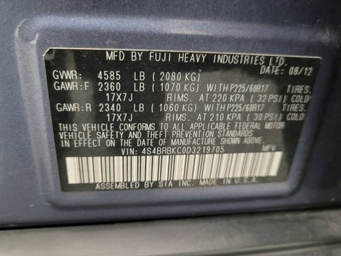 Used 2013 Subaru Outback 2.5i Limited w/ Moonroof Pkg image 33