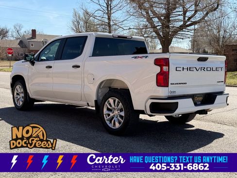 Used 2023 Chevrolet Silverado 1500 Custom w/ LPO, Dark Essentials Package AWD/4WD image 9