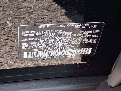 New 2026 Subaru Outback Premium image 11