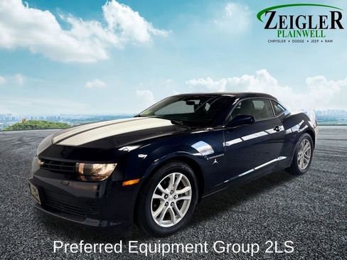 Used 2015 Chevrolet Camaro LS w/ White Rally Stripe Package RWD image 2
