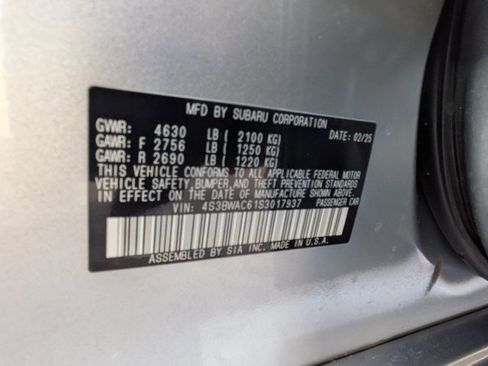 Used 2025 Subaru Legacy Premium w/ Popular Package #1A image 22