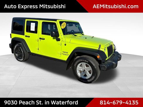 Used 2016 Jeep Wrangler Unlimited Sport w/ Quick Order Package 24S AWD/4WD image 1