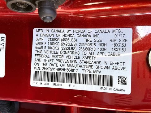 Used 2017 Honda CR-V Touring image 32