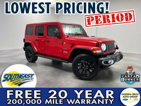 Used 2024 Jeep Wrangler Unlimited Sahara AWD/4WD image 1