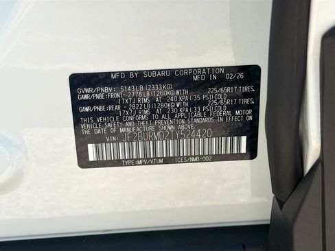 New 2026 Subaru Outback Wilderness AWD/4WD image 42