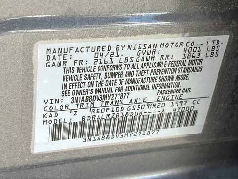 Used 2021 Nissan Sentra SR FWD image 30