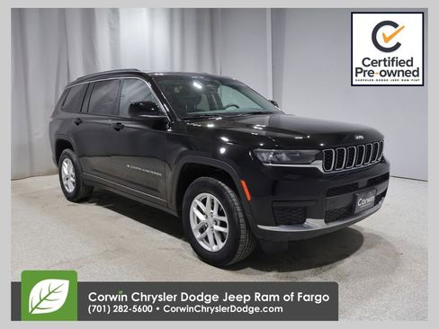 Certified 2022 Jeep Grand Cherokee L Laredo w/ Luxury Tech Group I AWD/4WD image 1