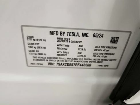 Used 2024 Tesla Model X AWD/4WD image 73