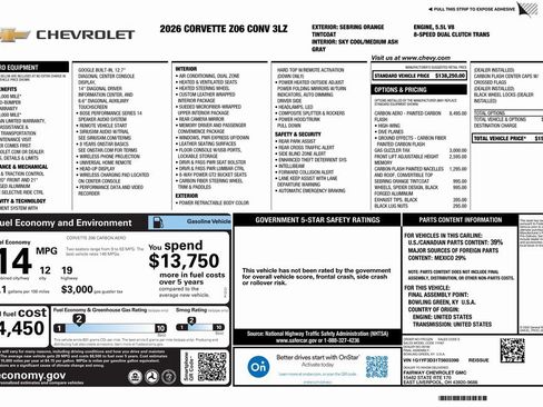 New 2026 Chevrolet Corvette Z06 image 4