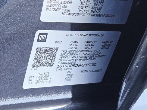 Used 2023 GMC Sierra 1500 SLT w/ SLT Premium Plus Package image 45