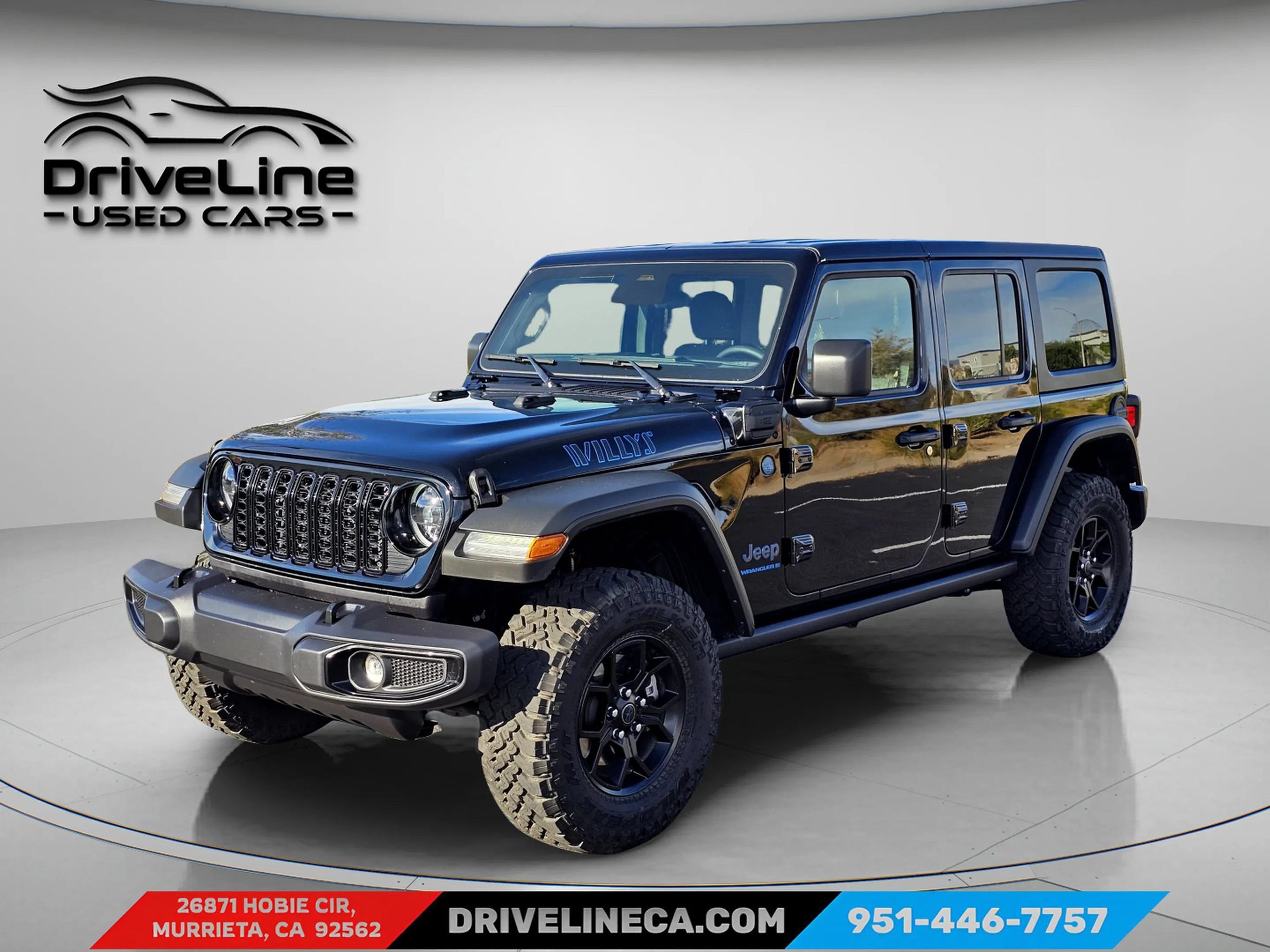 Used 2025 Jeep Wrangler Unlimited Sport S 4xe AWD/4WD image 1