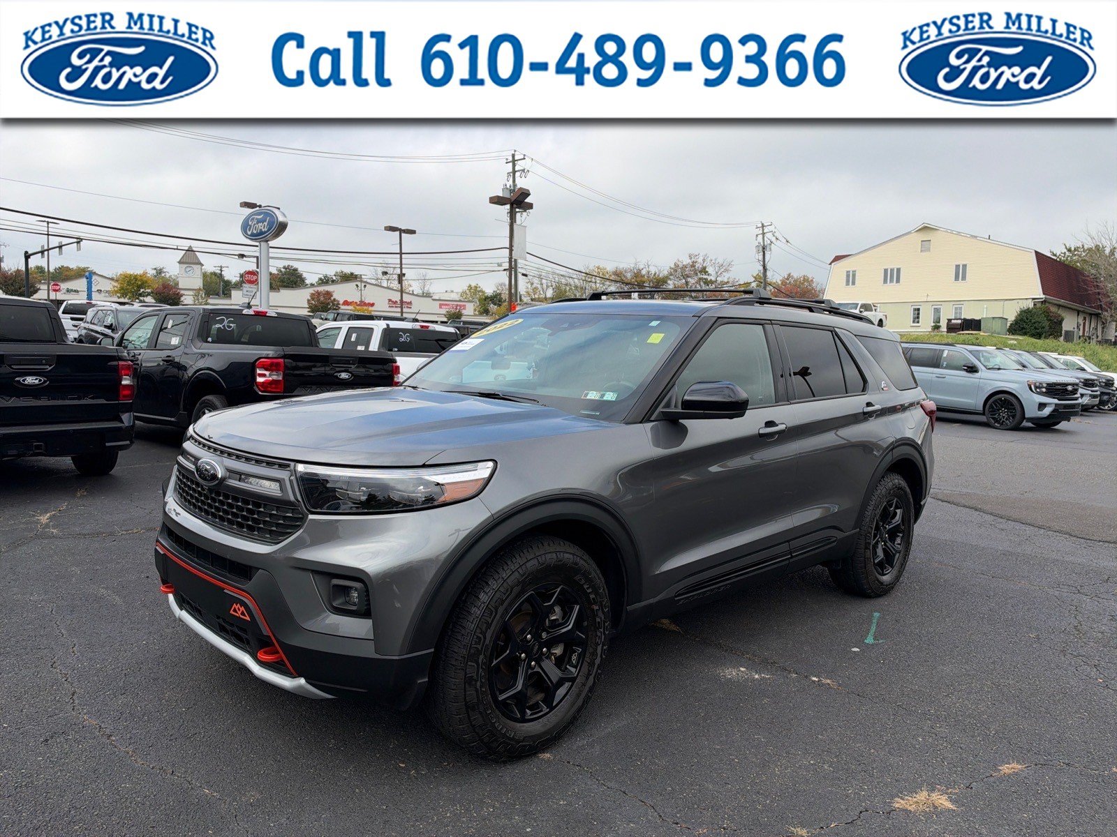 Certified 2022 Ford Explorer Timberline w/ Timberline Technology Package AWD/4WD image 1