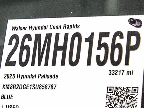 Used 2025 Hyundai Palisade SEL AWD/4WD image 32
