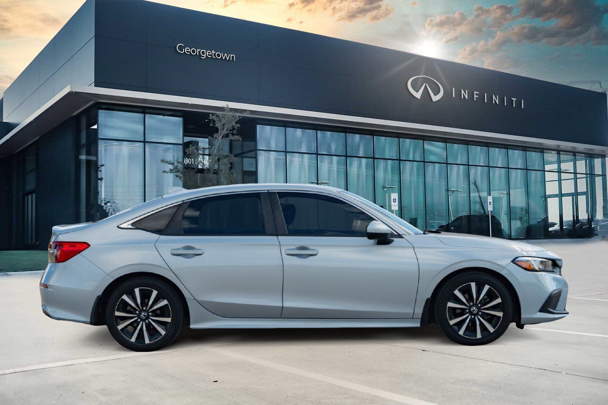 Used 2022 Honda Civic EX image 4